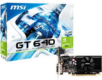3D-card GeForce GT 640